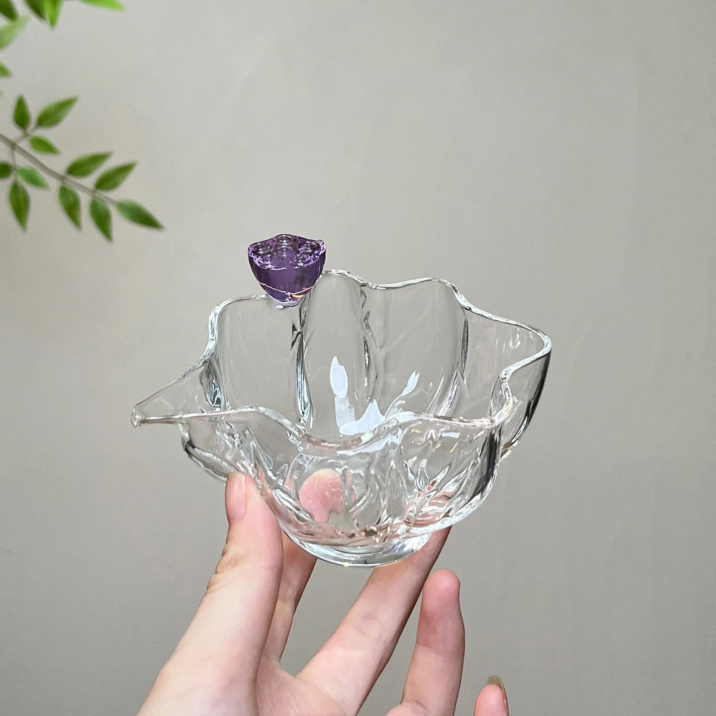 New Lotus Seedpod High Borosilicate Cups Household Kung Fu Tea Set Accessories Handmade Tea Leaf Filter Tea Dispenser Daily Use