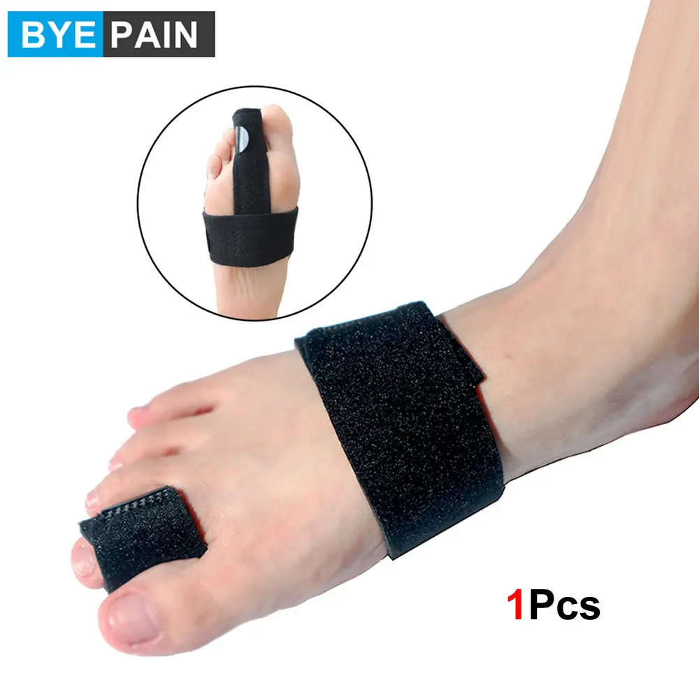 BYEPAIN 1Pcs Toe Splints for Straightening, Toe Brace for Broken Toe straighteners for Hammer Toes Crooked Toes Bent Toes