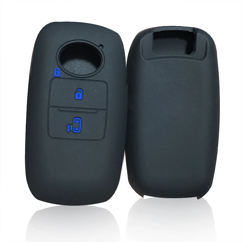 

Key Holder for Daihatsu Silica Gel Car Key Cover for Daihatsu Remote Control Case for Keychain Alarm Rubber Covers for Car Keys