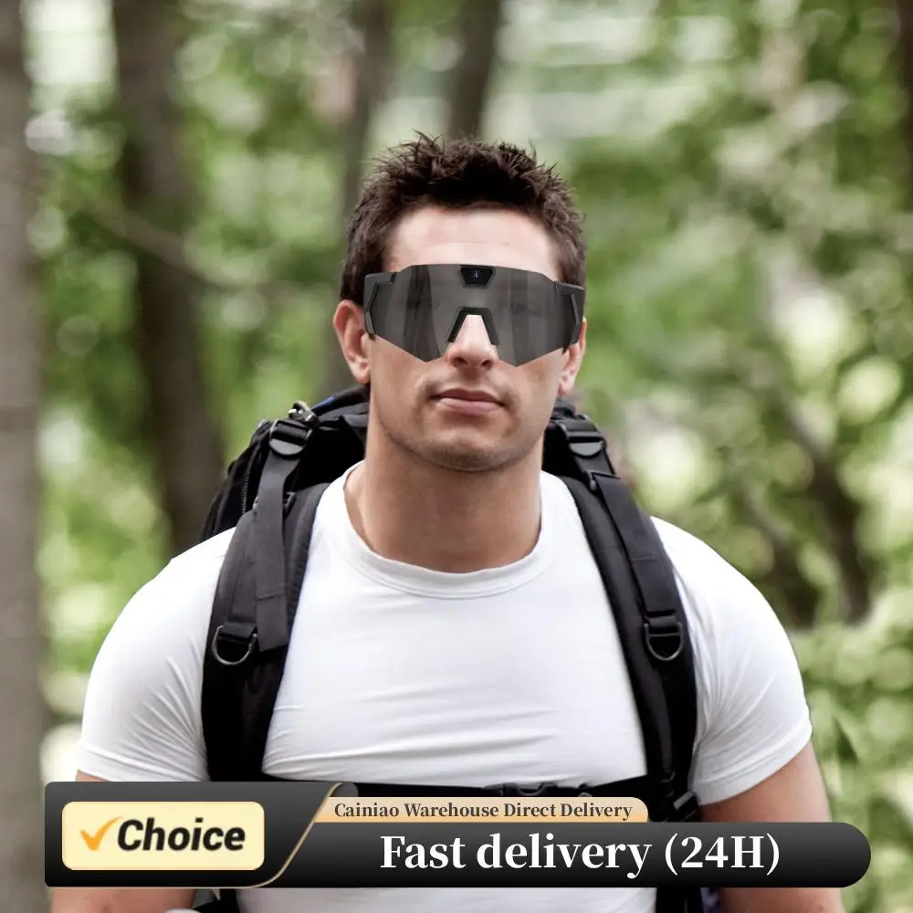 

Cycling Action Sunglasses HD 1080P Sports Wearable Glasses 64G ROM Video Glasses Suitable for Men and Women