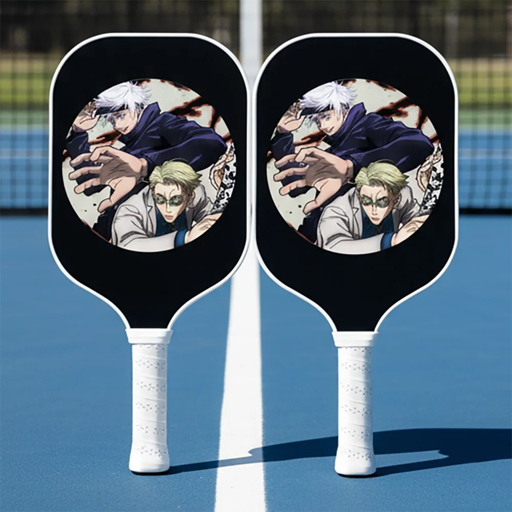 تصميم فريد من نوعه من Anime Pickleball Paddle Gojo - الرائج على مضارب TikTok والكربون والألياف الزجاجية - Novice/Advanced/Professional