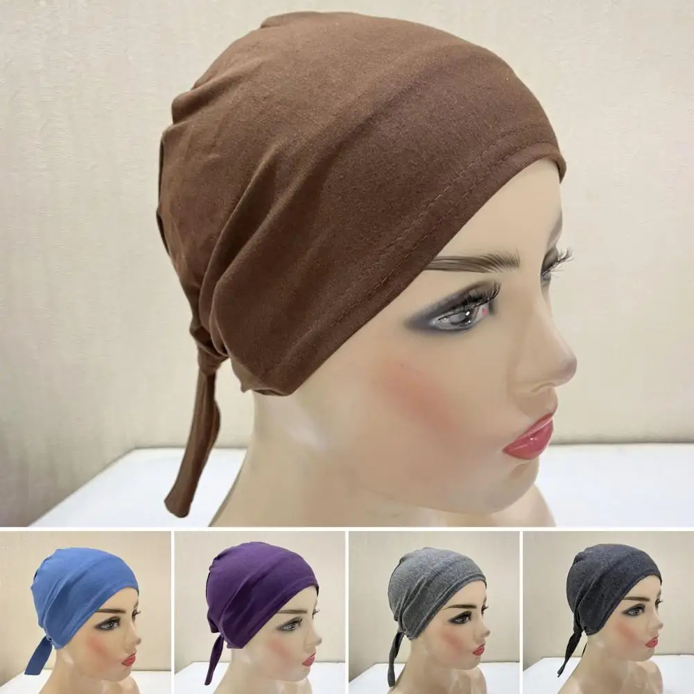 

Women Ethnic Top Hat Stylish Ethnic Top Hat with Knotted Design for Outdoor Activities Lightweight Breathable Headscarf for A