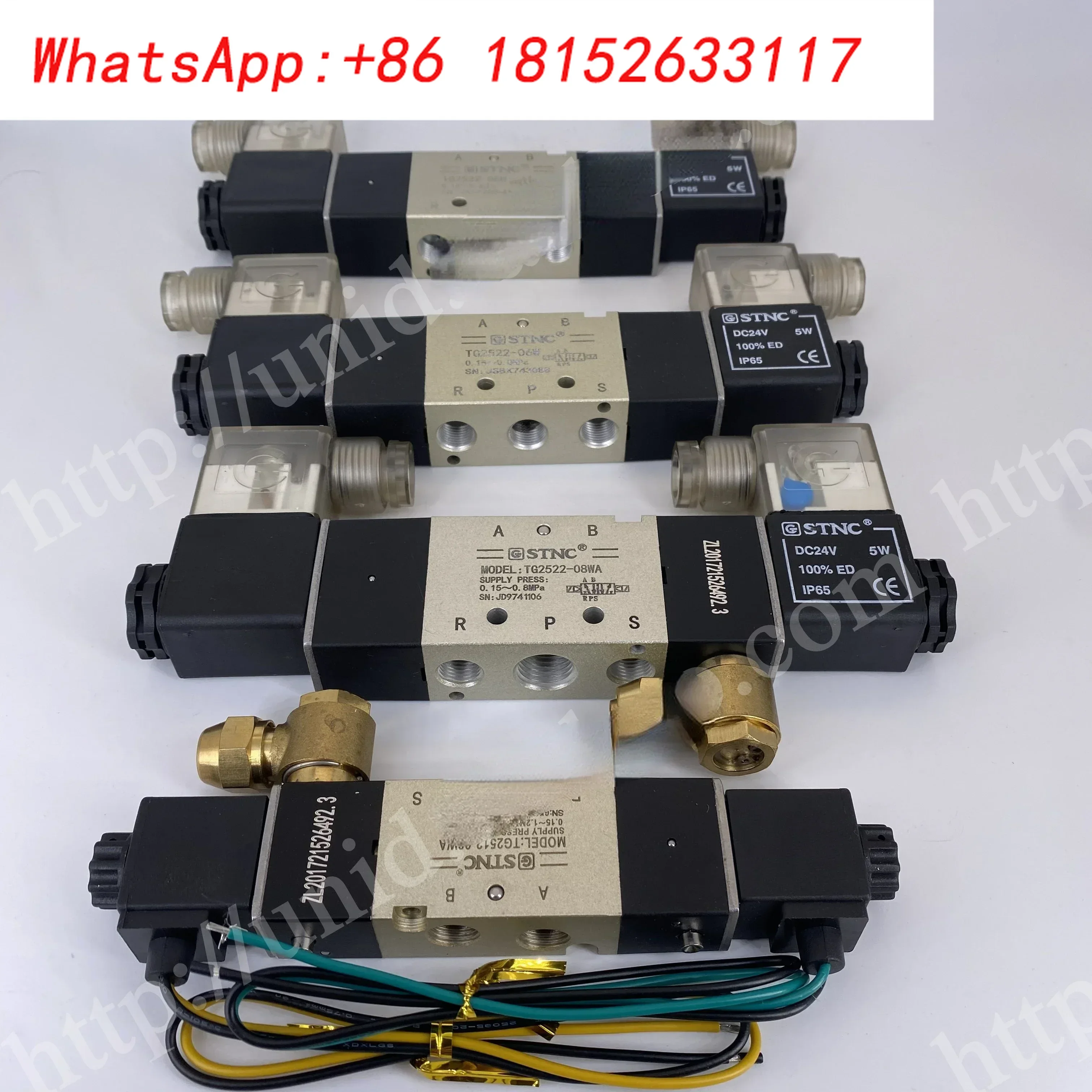 Válvula solenoide TG2522-08W TG2512-06TG2532-10TG 2542-15 MM