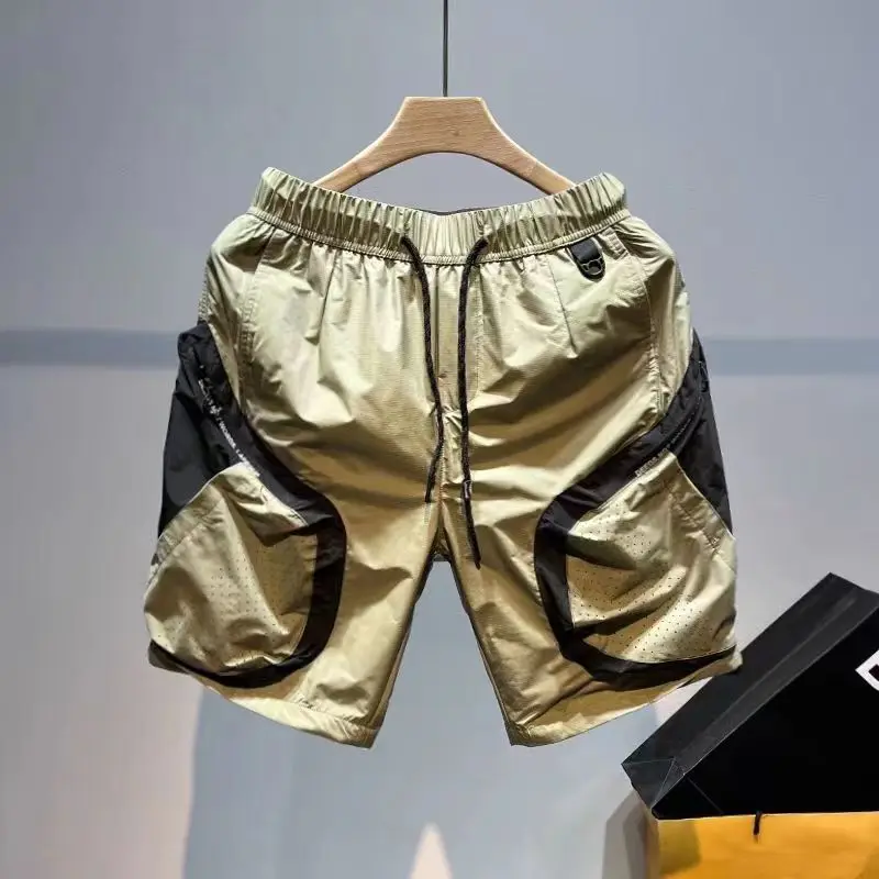 American Quick-drying Sports Shorts Men's Work Pants Fashionable and Versatile Trendy Brand Outdoor Casual Five-point Pants