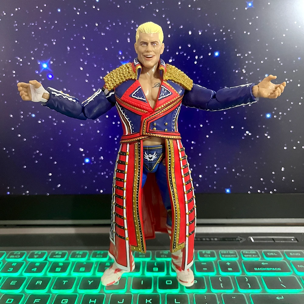 

Original DA 6.5'' CODY RHODES MMA/WWE/AEW Stardust Figura Challenge Arena Wrestling Gladiator Moving Figure