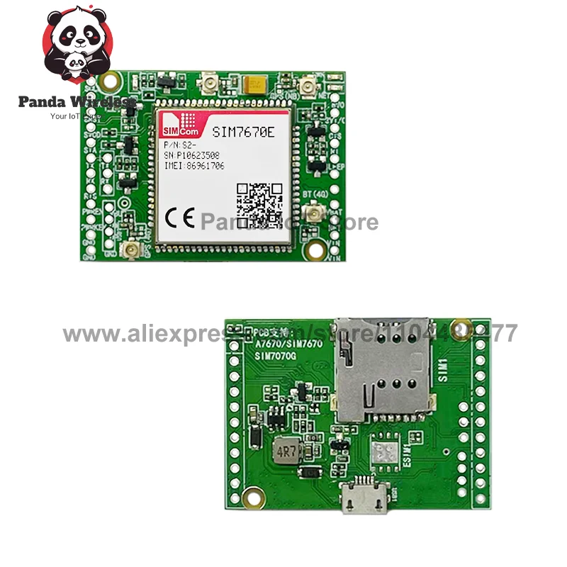 

1 шт. без GPS SIM7670E SIMcom 4G основная плата LTE CAT4 высокоскоростное подключение для IoT промышленной автоматизации M2M приложения