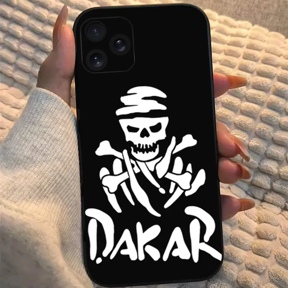 Cool R-Rally Dakar LOGO Phone Case For iPhone 8 11 12 13 14 15 Mini X XR XS PRO MAX Plus Shell