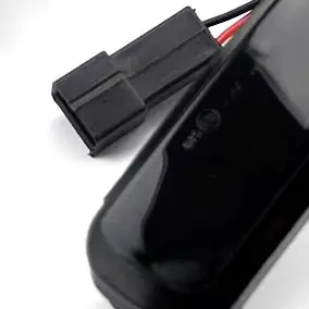 1 Piar For Ford Explorer U502 2011-2019（only fit for Left Hand Drive）Black Dynamic Led Side Wing Mirrors Turn Signal Light