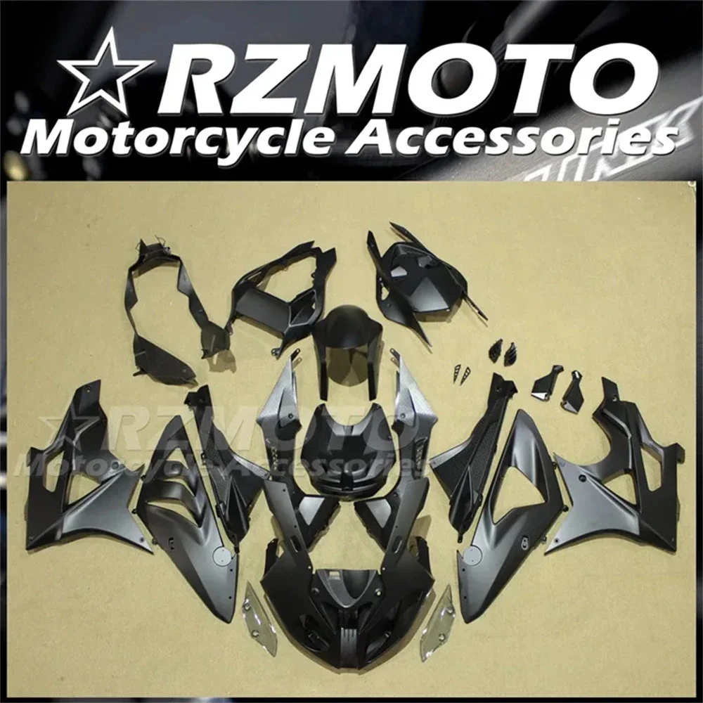 

Новый комплект обтекателей для мотоцикла ABS, подходит для S1000RR 2009 2010 2011 2012 2013 HP4 09 10 11 12 13 14, черный матовый Комплект кузова