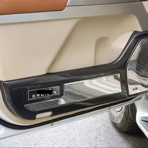 

Защитная накладка на кромку двери автомобиля Land Cruiser Prado из усиленного алюминия, противоударная, для нижней части, защита от царапин