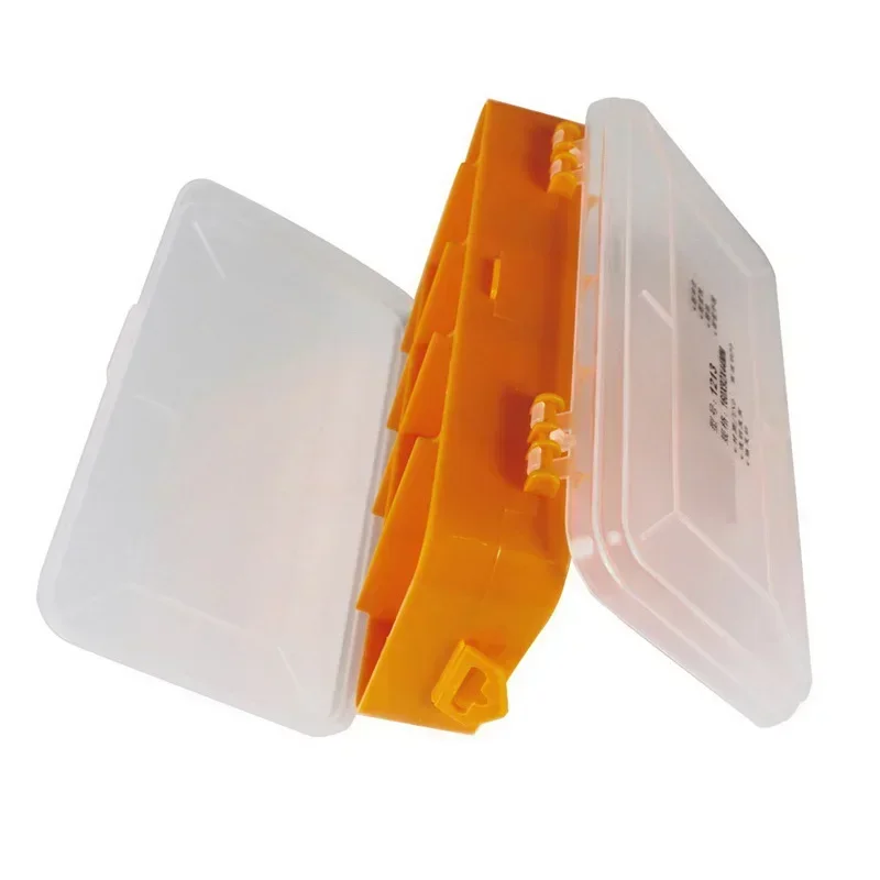 13 Grids Portable Screws Storage Box Double-Side Transparent Multifunctional Tool Case Hardware Accessories Plastic Boxes