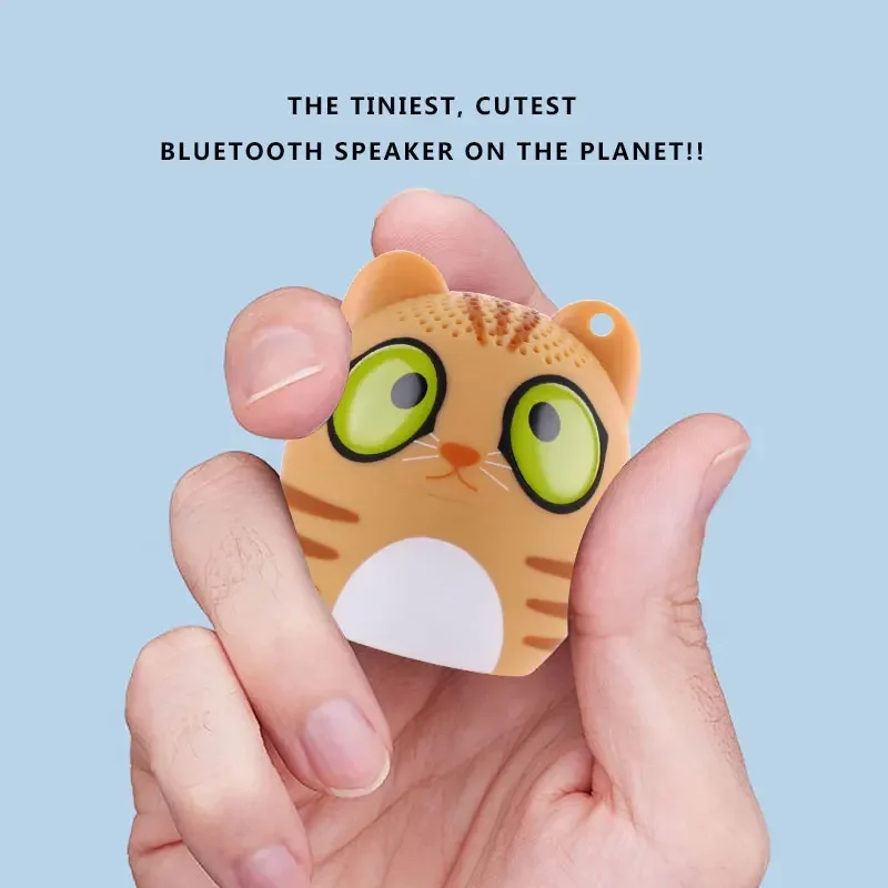 Bluetooth-динамик для улицы, домашних животных, мини-Колонка TWS, динамик с мультяшными животными, Рождественский лучший выбор для подарка ребенку