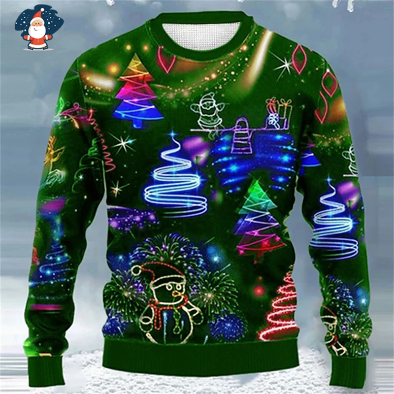 

Merry Christmas Sweatshirts Mens Ugly Christmas Sweater Funny Fashion New In Sweaters Women Ugly Sweaters Christmas Jumpers Man