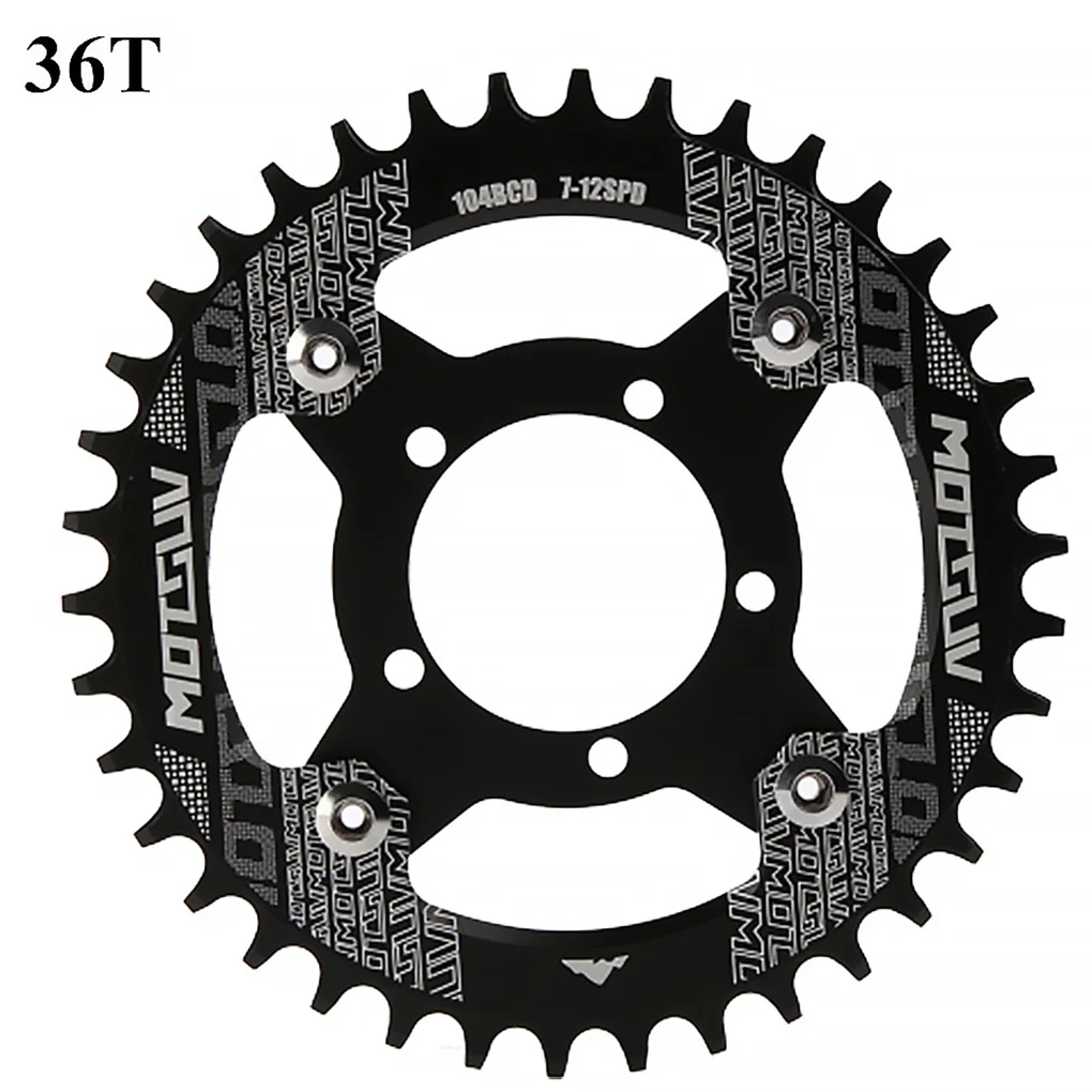 

Mountain Bike Chainwheel Aluminum Alloy Crankset Single Plate MTB Bicycle Chain Wheel 32T