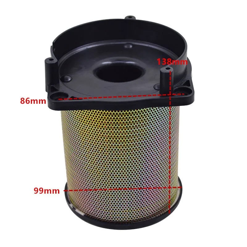 Motorcycle Air Filter For SUZUKI Haojue HJ125-8V-8S-8R / GN125-3-3F-5-5F Intake Cleaner Engine Maintenance Replacement Parts