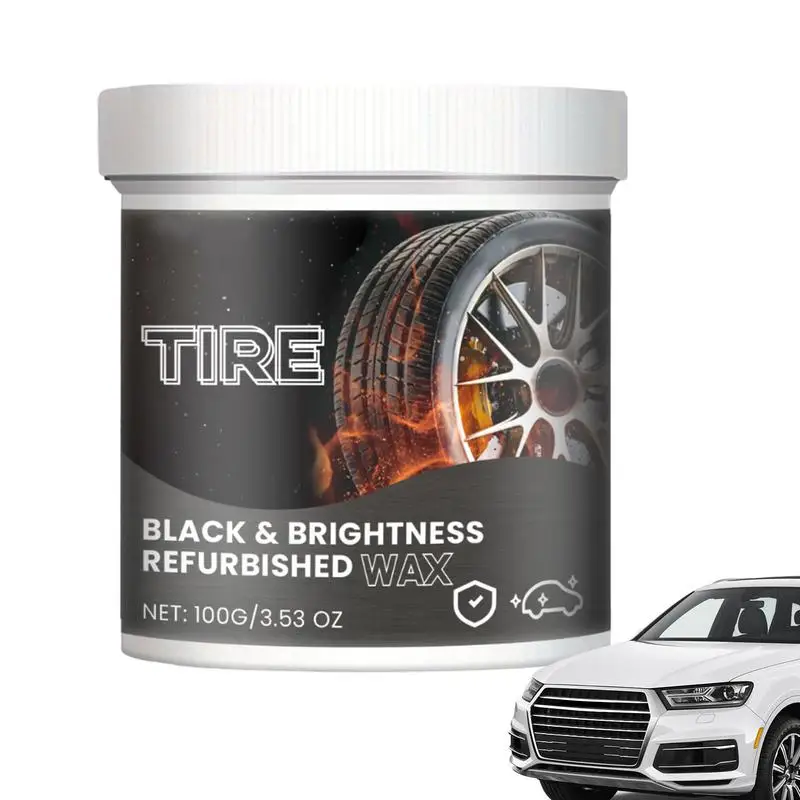 Araba Lastiği Parlatma Kremi Lastik Parlatıcı Kaplama Bakım Kremi Paslanmaya Dayanıklı Formül Lastik Kaplama Cihazı SUV Sedanlar RV'ler Küçük Arabalar Kamyonlar