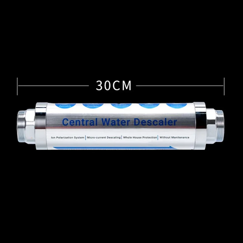 Whole House Central Microcurrent Water Conditioner High Flow Anti-scale Filter Remove Alkaline Scale Home Pipe Water Treatment