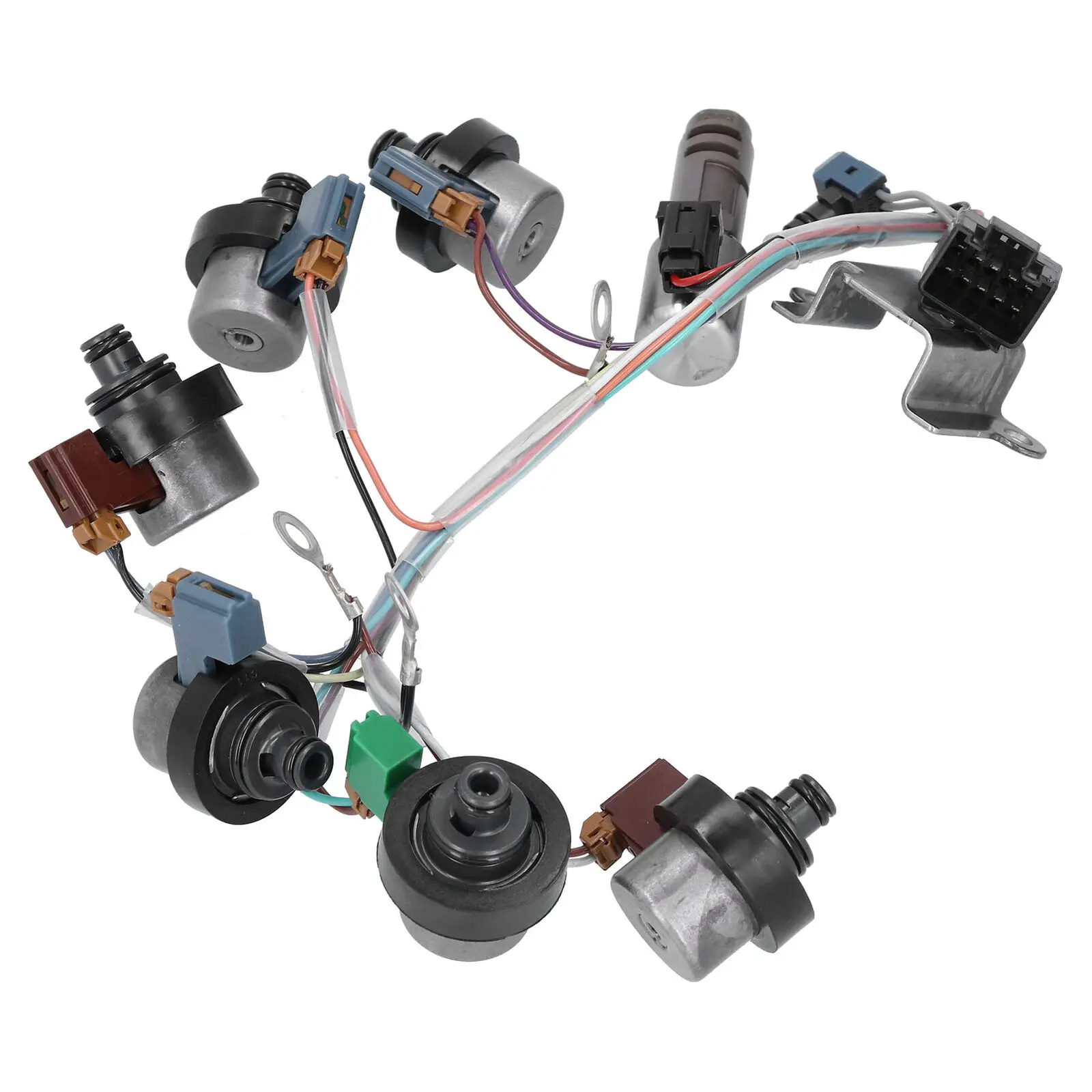 4EAT Transmission Solenoids Valve W/Harness Fit For Subaru Forester 2.5 Outback Car Solenoids Valves