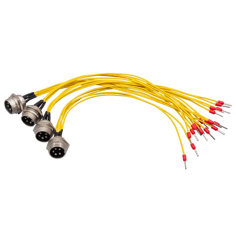 

20AWG 20CM GX12 GX16 Butt Joint 2/3/4/5/6/7/8/9/10 Pins Waterproof Aviation Plug Socket Connector Wire Cable Connector Air Plug