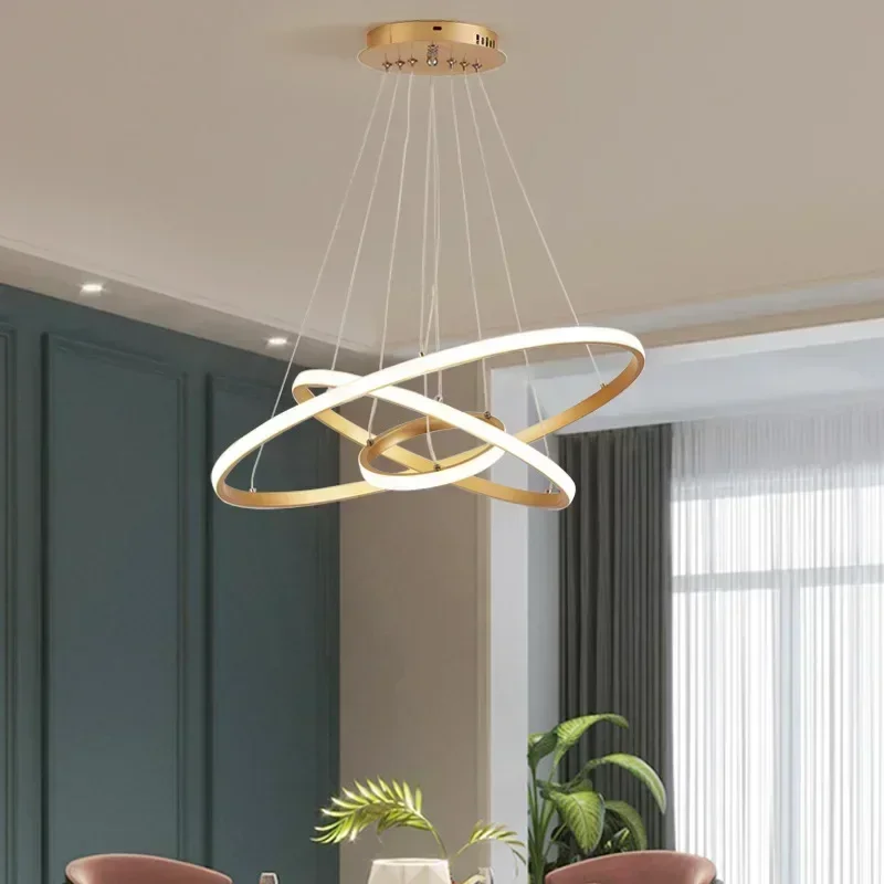 

Modern LED Chandelier Luxury Design Ceiling Pendant Lighting Fixture for Dining Room And Living Area Hanging Lamp