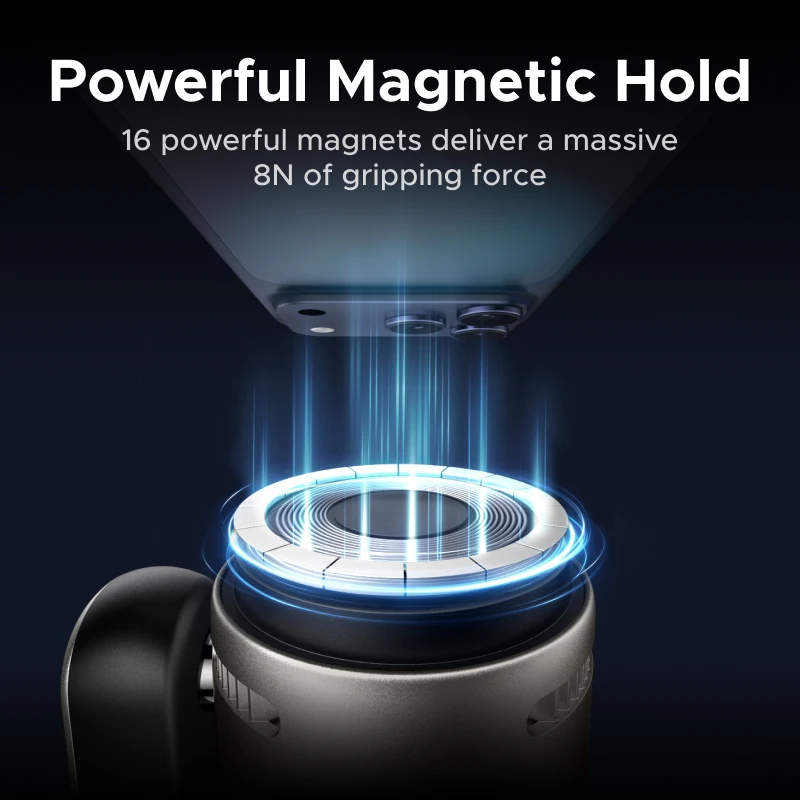 UGREEN MagFlow Pro Qi2.2 25W 2 in 1 Magnetic Wireless Charger with Cooling System For iPhone 16 17 Pro Wireless Fast Charging