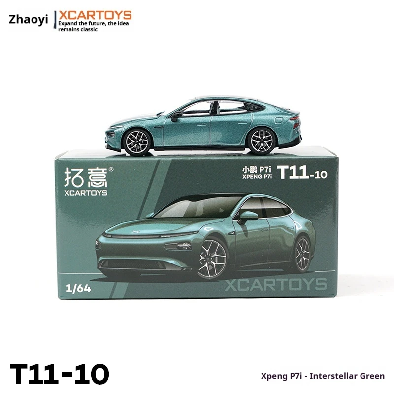 XCARTOYS 1/64 échelle alliage modèle de voiture jouet LittleP7i-Star vert Non radio contrôlé modèle véhicule à collectionner jouet de Transport