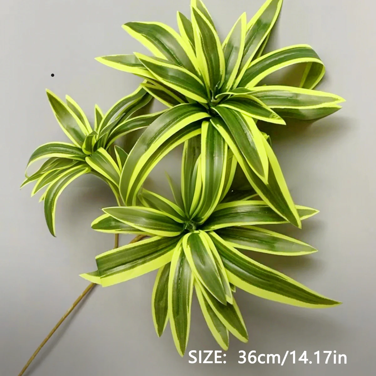66–98 cm künstlicher Palme aus Kunststoff, Bambuszweig, tropische Topfpflanzen, gefälschtes Gras für Zuhause, Desktop, Pflanzenwanddekoration – Detail 12