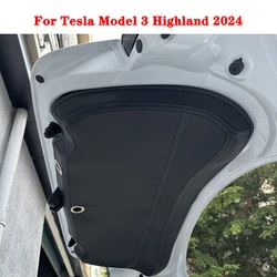 Tappetino posteriore per portellone posteriore per Tesla Model 3 Highland 2024, tappetino protettivo per portellone interno per bagagliaio in Nappa per tutte le stagioni e Pad trebbiolde