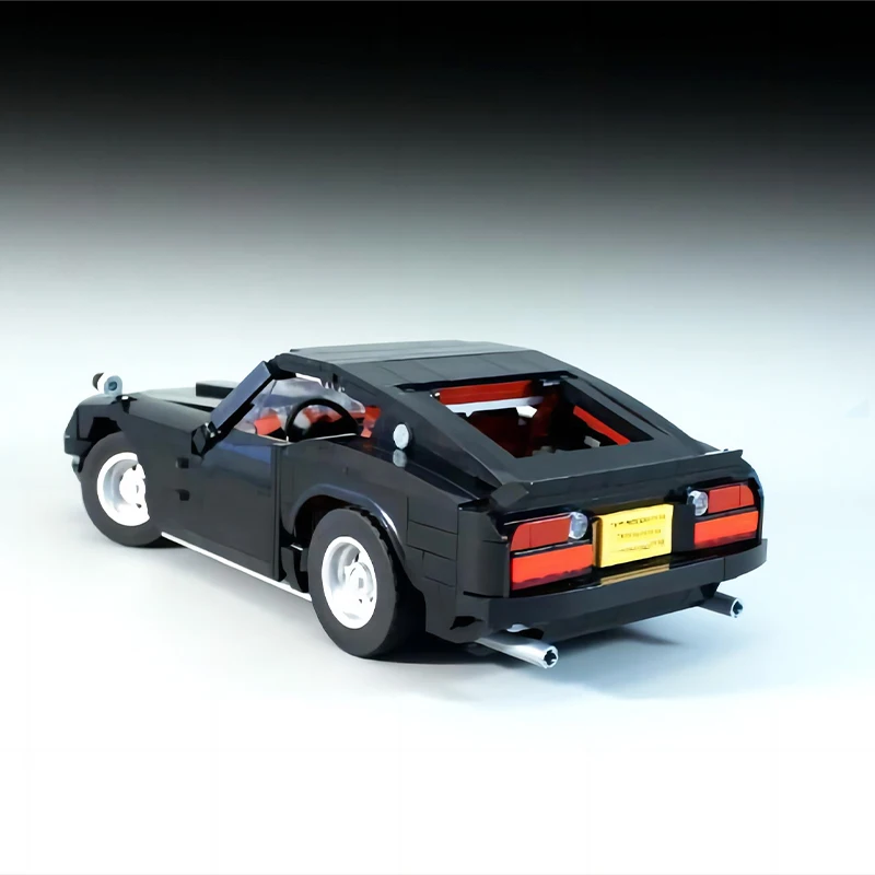 Neue technische supercar MOC-185397 fairlady 240z luxus wagen diy montage bausteine modell puzzle ziegel spielzeug kinder geschenke