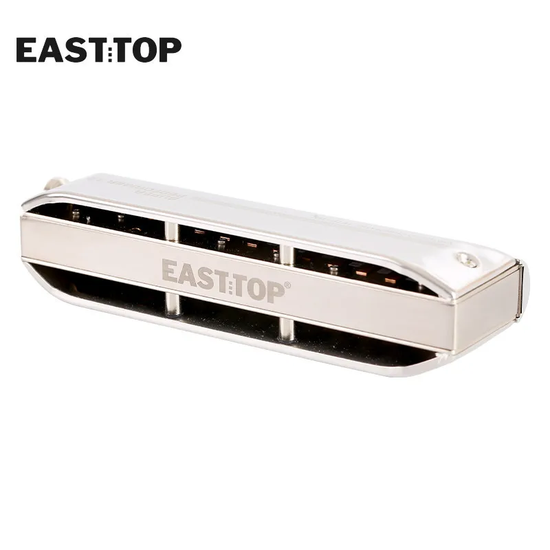 EASTTOP ETP-12 Chromatic Harmonica 12 Hole 48 Tone Key of C Professional Chromatic Mouth Organ Harmonica For Adults Students