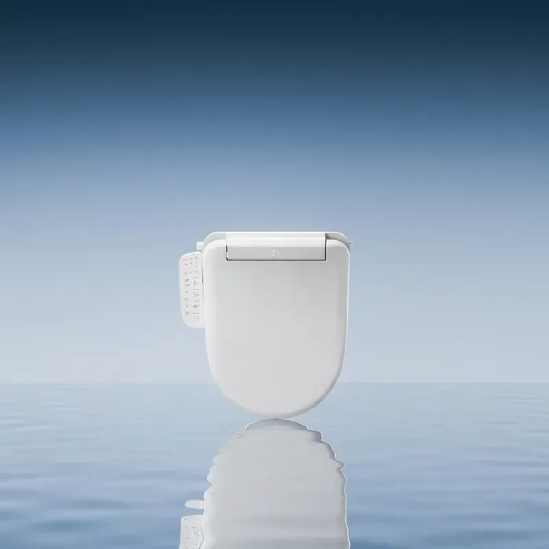 Factory Direct Modern Elongated Family Smart Toilet Seat Cover U V Shape Auto Lift Electronic Heated Remote Control Plastic