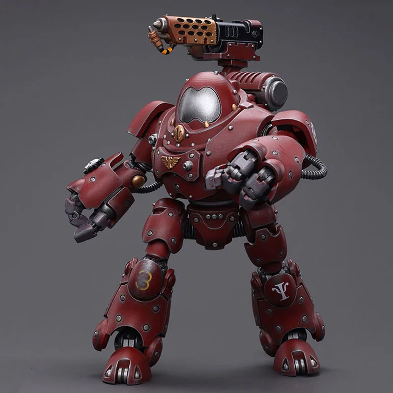 

JOYTOY Warhammer 40K 1/18 Adeptus Mechanicus Kastelan Robot with Incendine Combustor Action Figure Model Toy for Collection