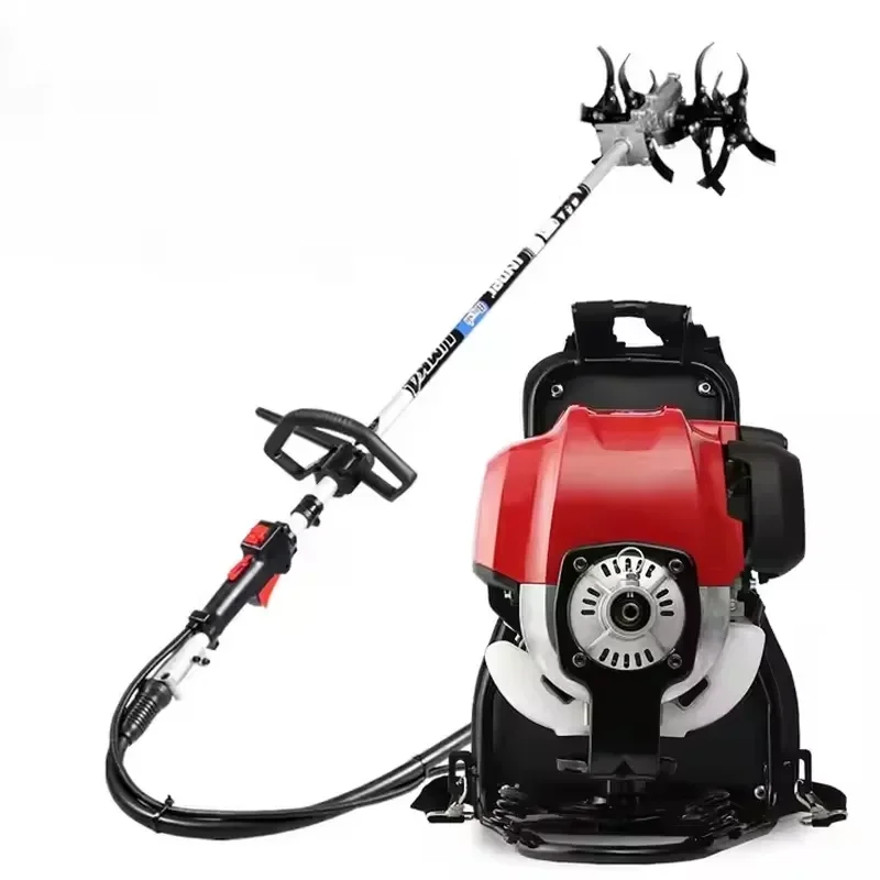 Heavy Duty 4 Stroke Brush Cutter Industrial Agricultural Machinery Grass Trimmer Powerful Engine Farming Weed Clearing Tool