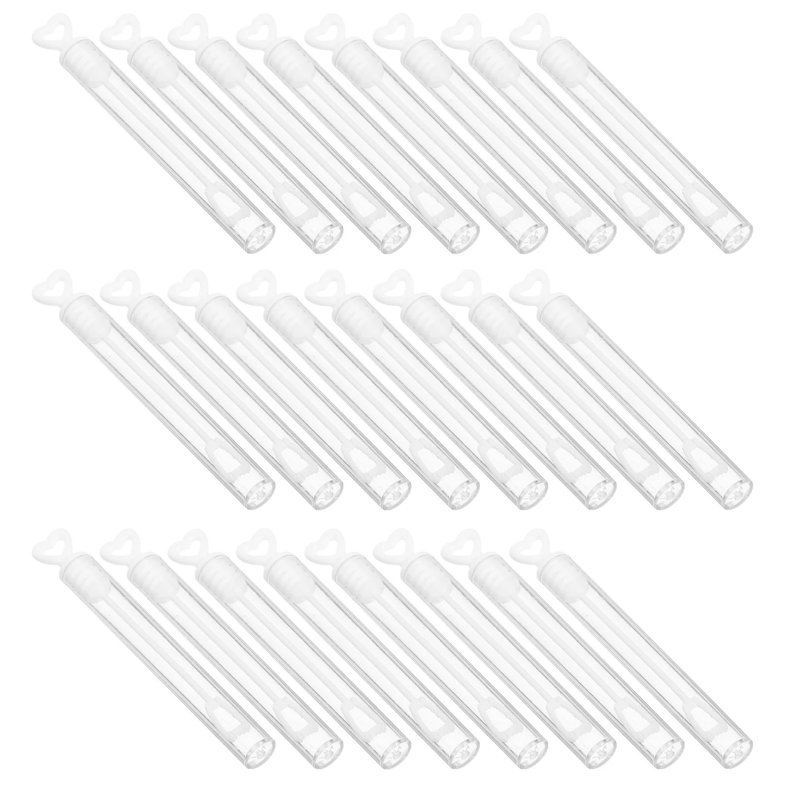

48pcs Heart Bubble Sticks Lightweight Ergonomic Design Wedding Party Favors Kids Toys No Water Included Safe for Events