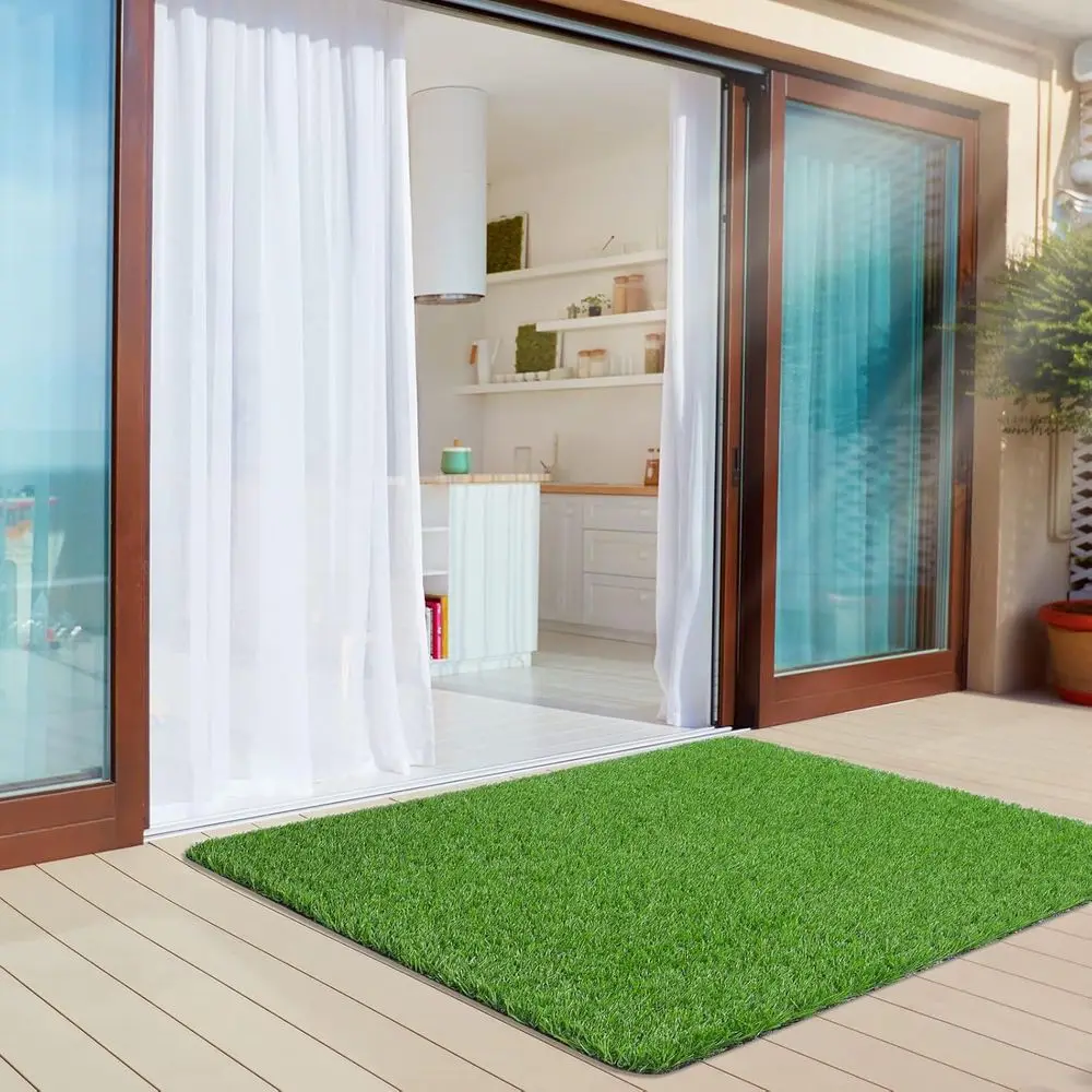 

Синтетический коврик для двери, водонепроницаемый уличный коврик для собак, 35x24 дюйма, идеально подходит для патио, газона и сада.