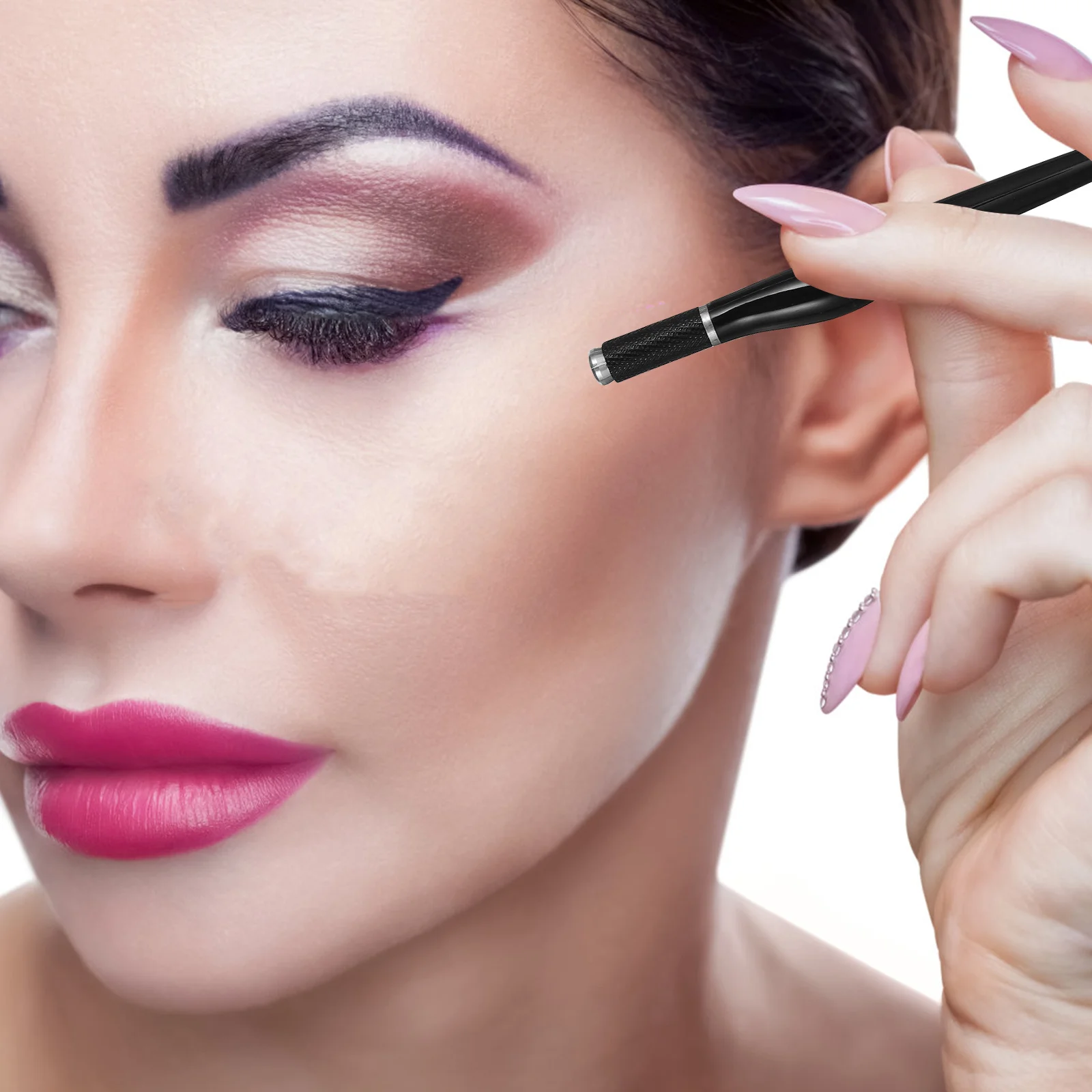 

Microblade Embroidered Pen Eyebrow Semi- Supply Manual Embroidered Pen Makeup Eyebrow Pencil Tattoo Tool