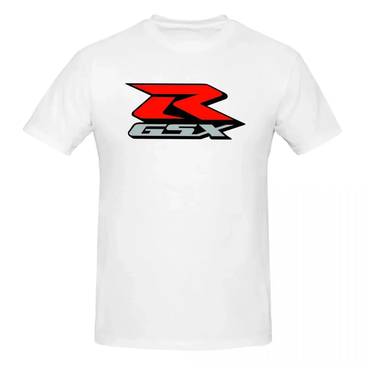 100% Cotton GSX-R T-shirt Male Fashion Oversized T Shirt Men O-Neck Summer Shirts Tops S-6XL