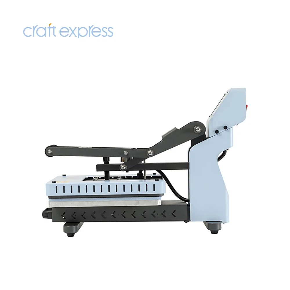 Craft Express Auto Open Slide Out Drawer Flat T shirt Transfer Printing 16x24 Heat Press Machine for small businesses