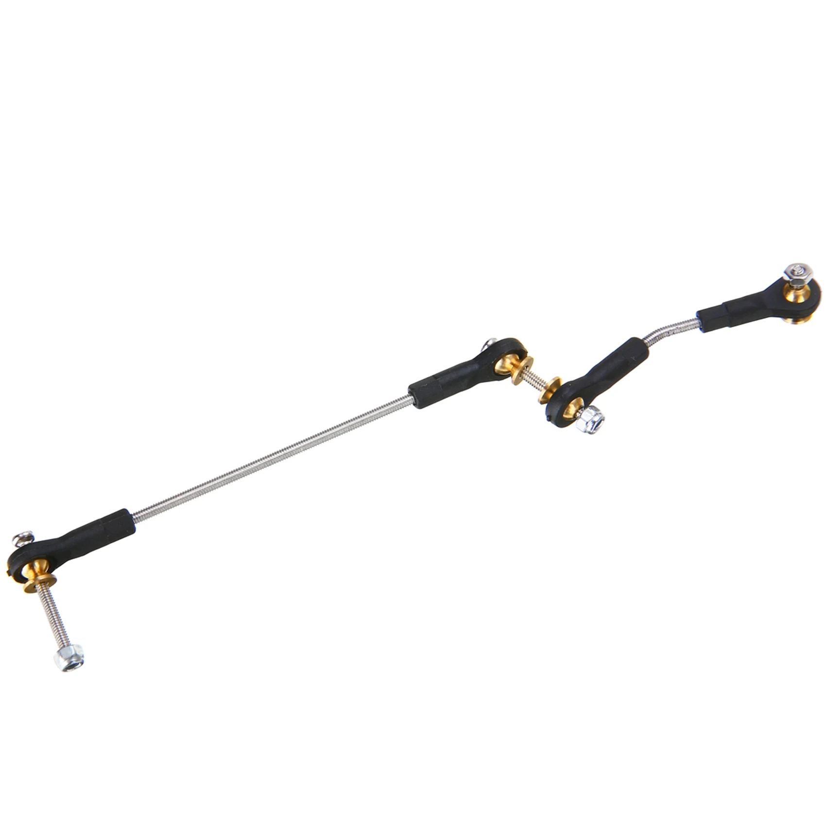 

Набор деталей радиоуправляемого автомобиля CYGJ-2: 1 комплект деталей для обновления рулевой тяги радиоуправляемого автомобиля и 1 комплект металлической подвески, набор рулевых тяг