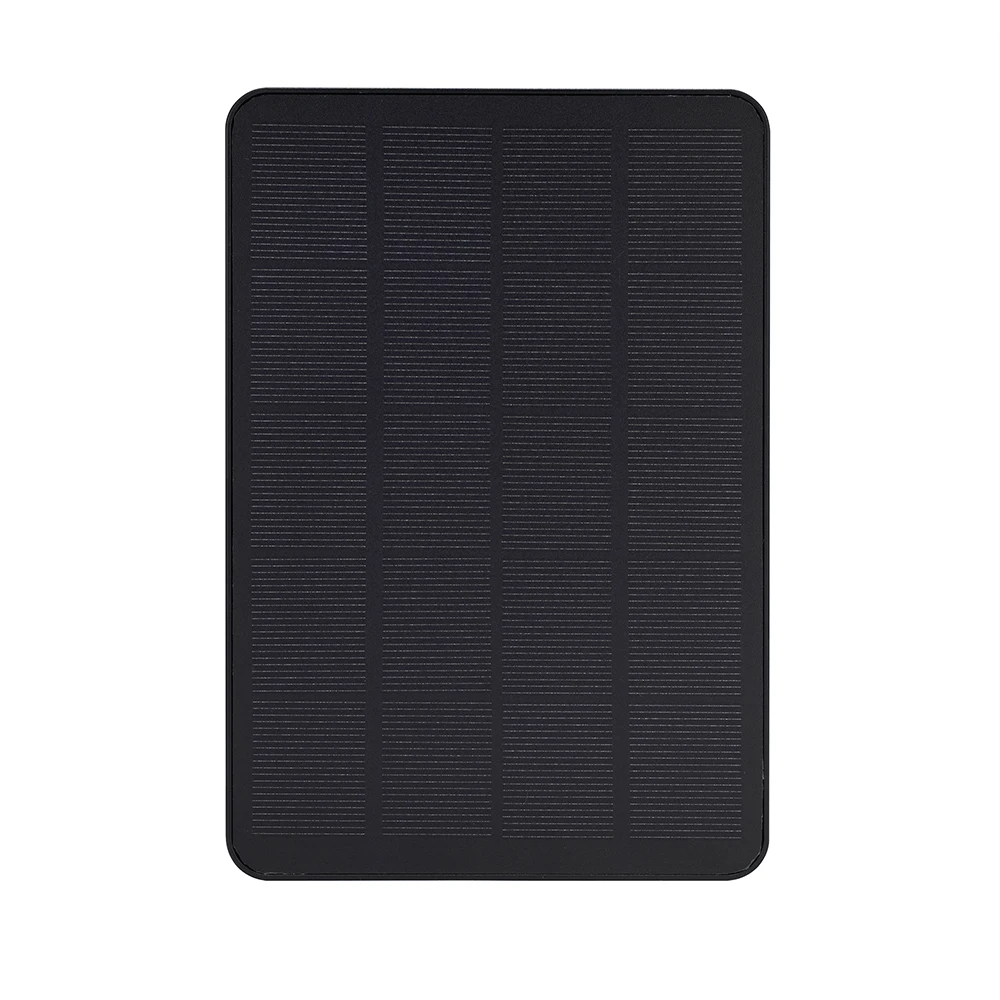 10W Solar Panel Charger for Security Camera 5V USB with Type-C Adapter Micro USB for Eufy Ring Reolink Arlo Outdoor Power