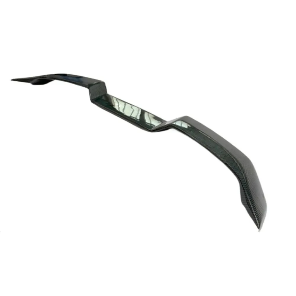For BMW M3 G80 G22 M4 G82 2021+ Dry Carbon Fibre V Style Tail Fins Rear Spoiler Guide Wing Rear Wing Body Kit Decoration