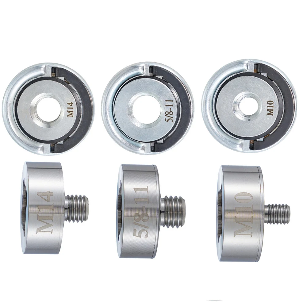 

Quick Changes Adapter Steel Nut For X Lock Angles Grinders Thread Adapter Drill Bit Adapter With Press Power Tools Accessories