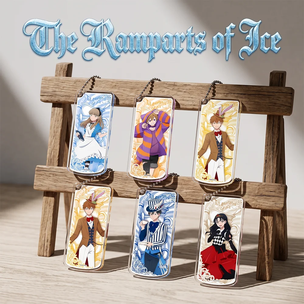 The Ramparts of Ice Koyuki Minato Alice Kawaii Keychain Cute Keyring Bag Backpack Car Hanging Decor Fans Gift