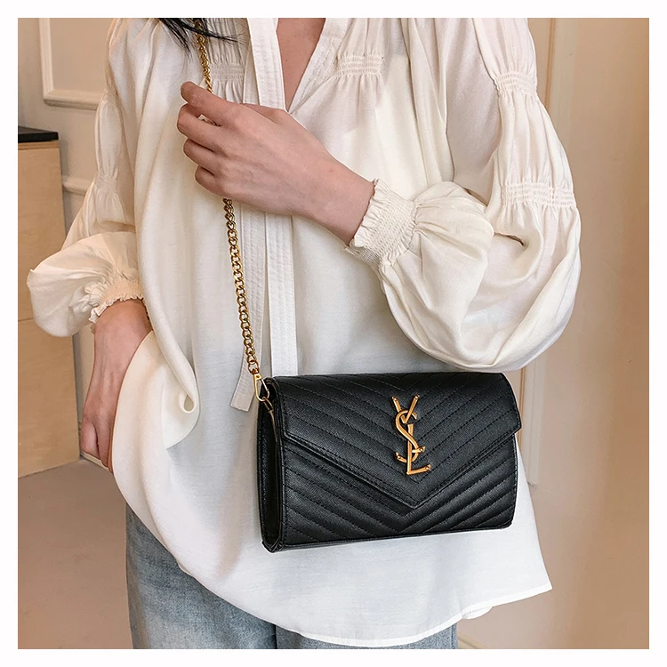 Elegante-lã 2025 novas senhoras marca de luxo couro crossbody saco famoso designer clássico popular simples