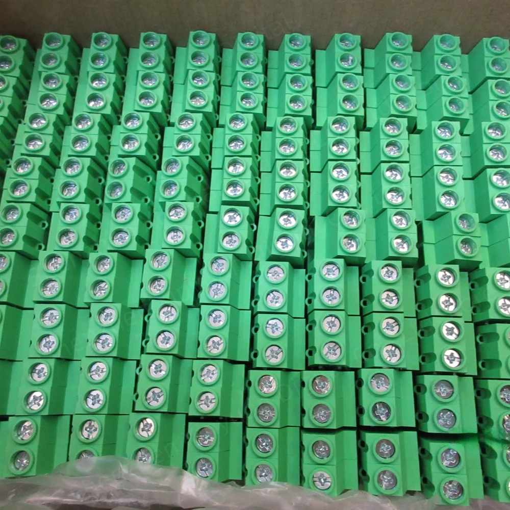 1P/2P/3P/KF136HT High Current Double Row PCB Terminal Block Connector 10.16mm Spacing 5.08MM 65A Quality Electronics Part