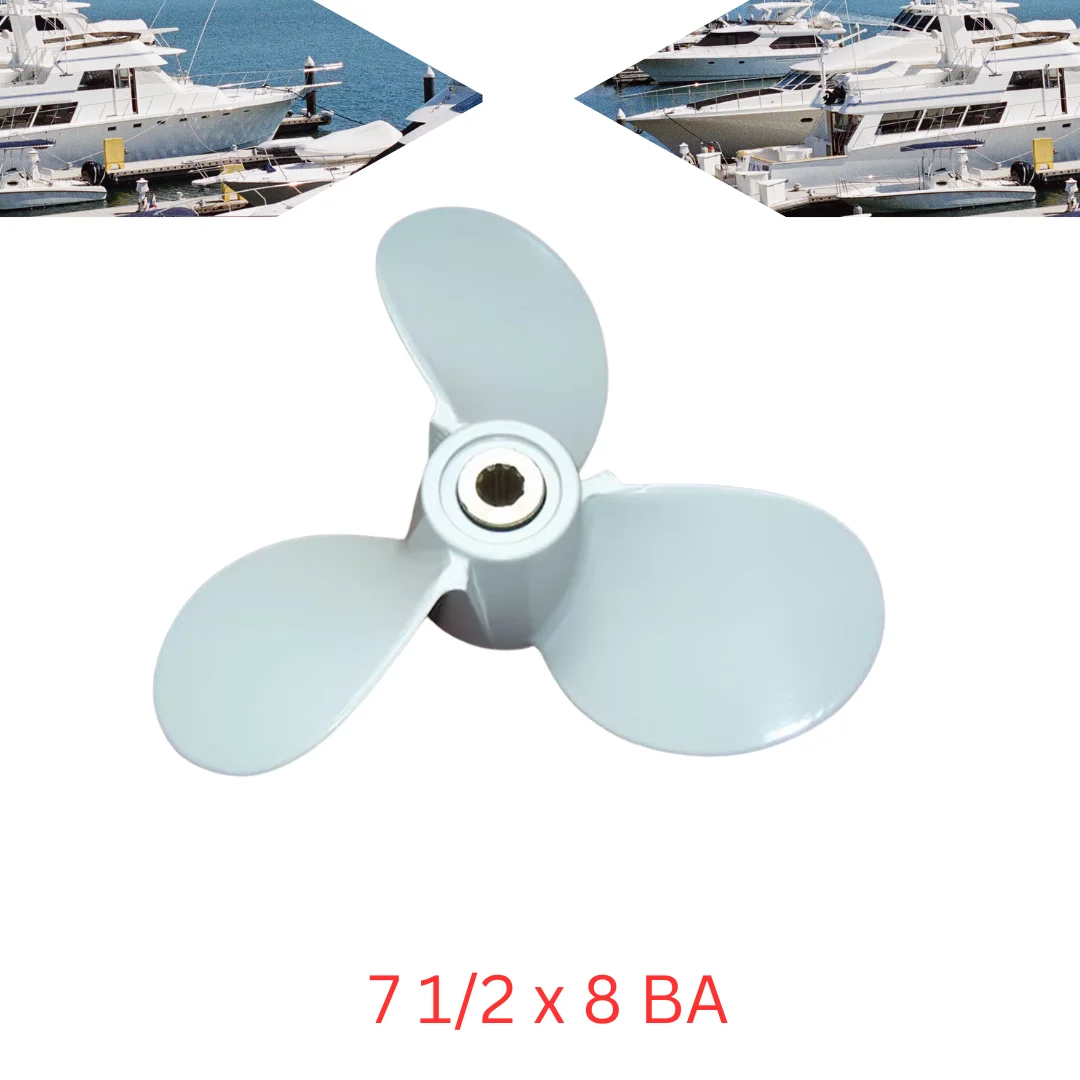 

Алюминиевый пропеллер для подвесного мотора Yamaha 4HP 5HP -7 1/2 x 8 BA