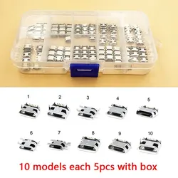 Micro 50pcs USB Female Seat AF SMD Connector Full SMD Big 4PIN Type A Mother A