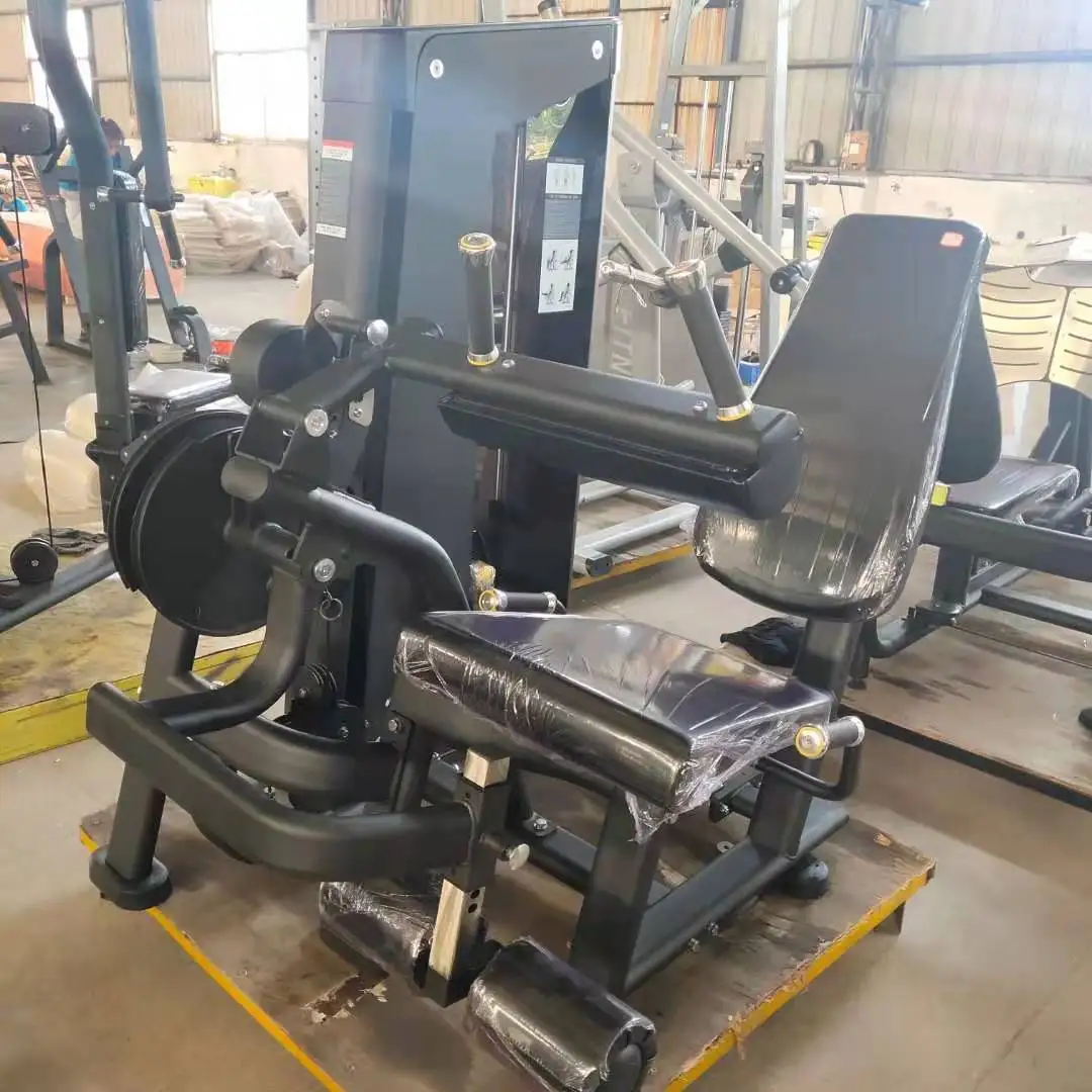 Equipo deportivo, máquina de culturismo para gimnasio, máquina funcional doble FH87, rizo de pierna sentado/extensión de pierna