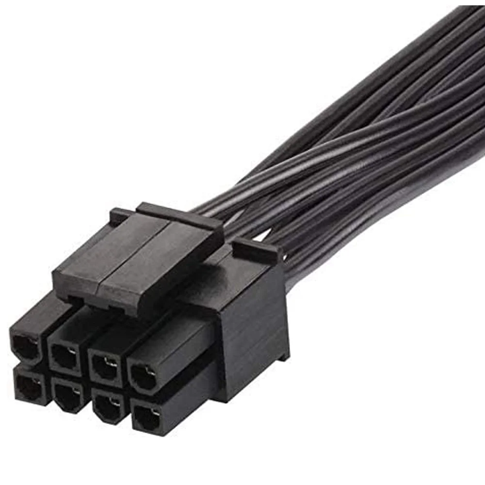 Cable de alimentación ATX de 8 pines a 4 + 4 pines para CPU, fuente de alimentación Modular de 8 pines a 8 pines para Corsair, COOLER MASTER y así sucesivamente