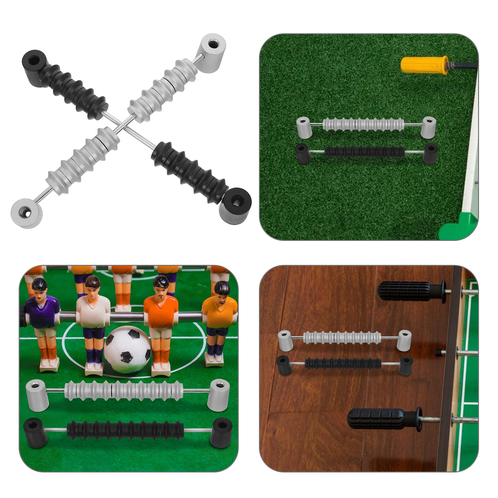 

2pcs Foosball Table Equipment Score Keeper Durable Plastic Easy Installation for Office Home Family Game Competitive Scoring